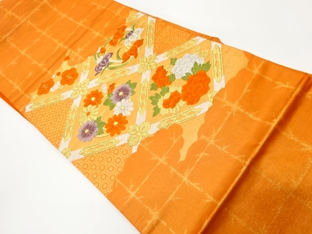 JAPANESE NAGOYA OBI / WOVEN CLASSICAL PATTERN